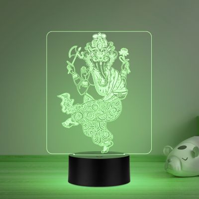 Ganesh Ji Design Night Lamp